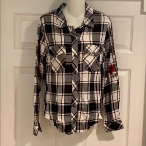 NWT Sanctuary boyfriend shirt